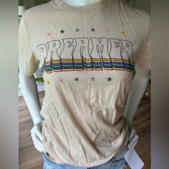 Roolee T-Shirt Size XS “Dreamer” with stars - Picture 2 of 2